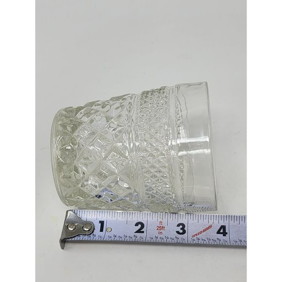 Vintage Anchor Hocking Wexford Old Fashioned Tumblers &‎ Mogan David Decanter - Picture 12 of 12